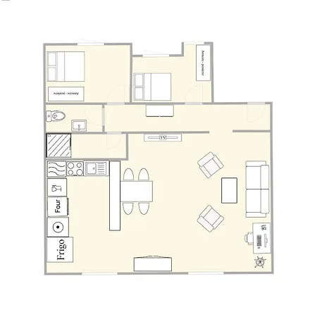 Dynamic House - Clim - Balcon - Metro - Boutiques Appartamento